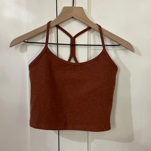 Beyond Yoga Crop Top in Copper, Size M